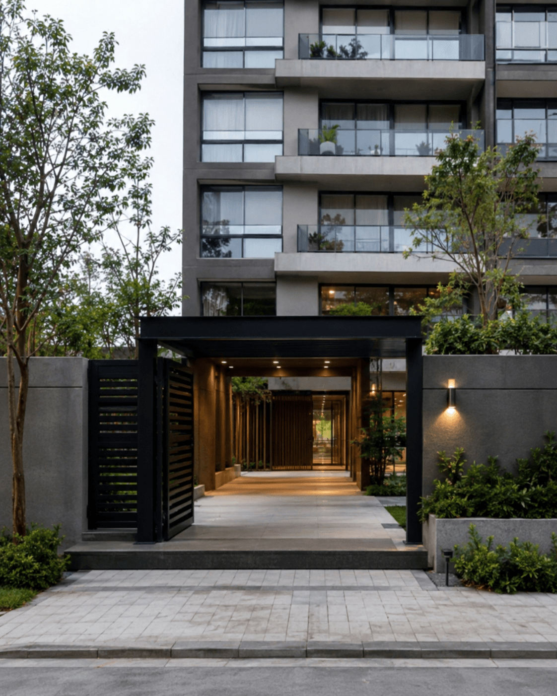 Acceso a un edificio residencial administrado por Integrall